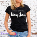 IF FOUND RETURN TO DANNY JONES, T-SHIRT, MCFLY, TOUR, Unisex or Ladies Fit