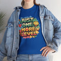 Funny Gaming T-Shirt | Level Up Graphic Tee | Just one more level Shirt