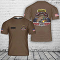 Custom Name US Army 75th Ranger Regiment Rangers Beret 3D shirt full size S-5XL