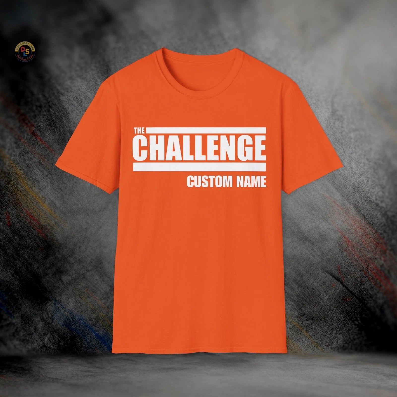 The Challenge Custom Name T-Shirt | Softstyle Tee