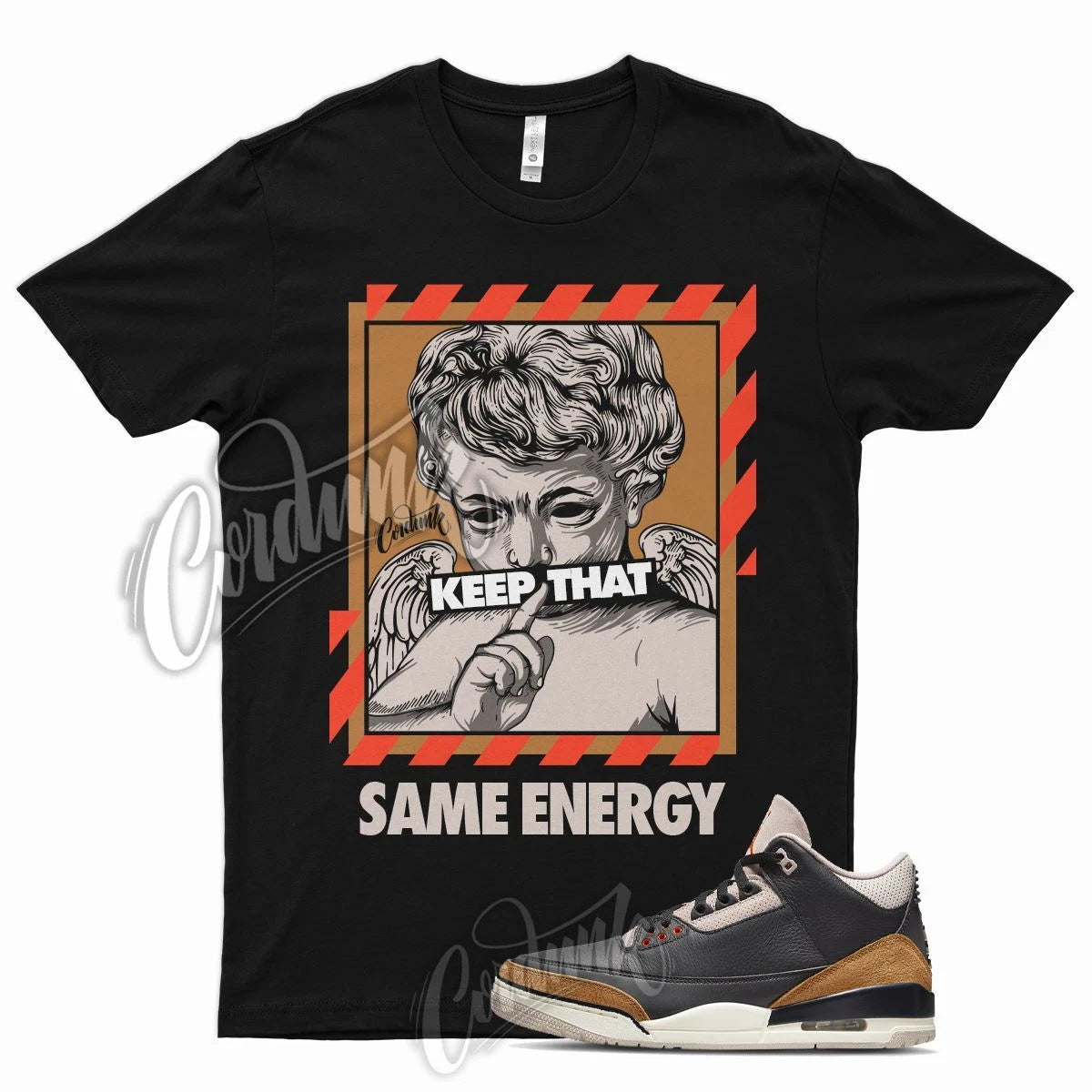 ENERGY T Shirt for J6 3 Desert Elephant Rush Orange Fossil Stone Sail 1 Air