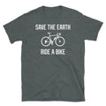 Save the Earth Ride a Bike Protect Our Planet Short-Sleeve Unisex T-Shirt