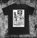 Death Tarot Card Shirt - Memento Mori Gothic Occult Satanic Goth Skull Skeleton