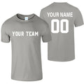 Personalized Custom Name Number Football Team Funny Customized Colors T-Shirt
