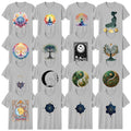 Boho Yoga Celestial T-Shirt Spirituality Birthday Gift