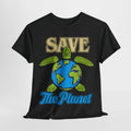 Swim Free T-Shirt | Save The Planet Earth Day Turtle Ocean Shirt