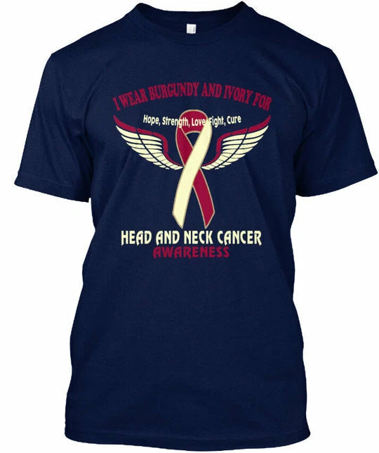 Raise Awareness Of Head And Neck Cancer - I Wear T-Shirt