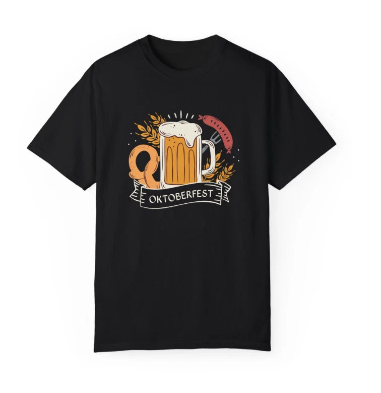 Hand drawn oktoberfest beer mug T-Shirt Unisex tee