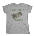 Classically Trained Retro Video Gamer Mens  Gaming T-Shirt Top Nintendo