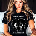 Anti-Valentine's Day T-Shirt | Bold Toxic Humor Breakup Tee | Funny Ex Top