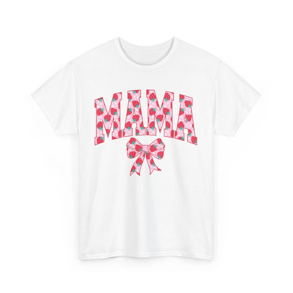 Summer Vibes T-Shirt | Mama Strawberry Tee | Summer T-Shirt