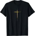 Christian Cross Gold Jesus 33andme T-Shirt