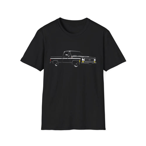 1977 Chevy K10 T-Shirt Squarebody Pickup Truck Tee Classic C/K 4x4 Vintage GM