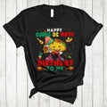 Happy Cinco De Mayo Birthday To Me Funny Birthday Dabbing Mexican Tacos T-Shirt