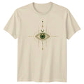 Sacred Geometry Third Eye Cosmic Celestial T-Shirt Mystical Protection
