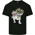 Mardi Gras Festival Cat Mens Cotton T-Shirt Tee Top