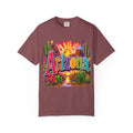 Arizona Desert Sunset T-shirt | Cactus, Saguaro, Floral Scenic Tee