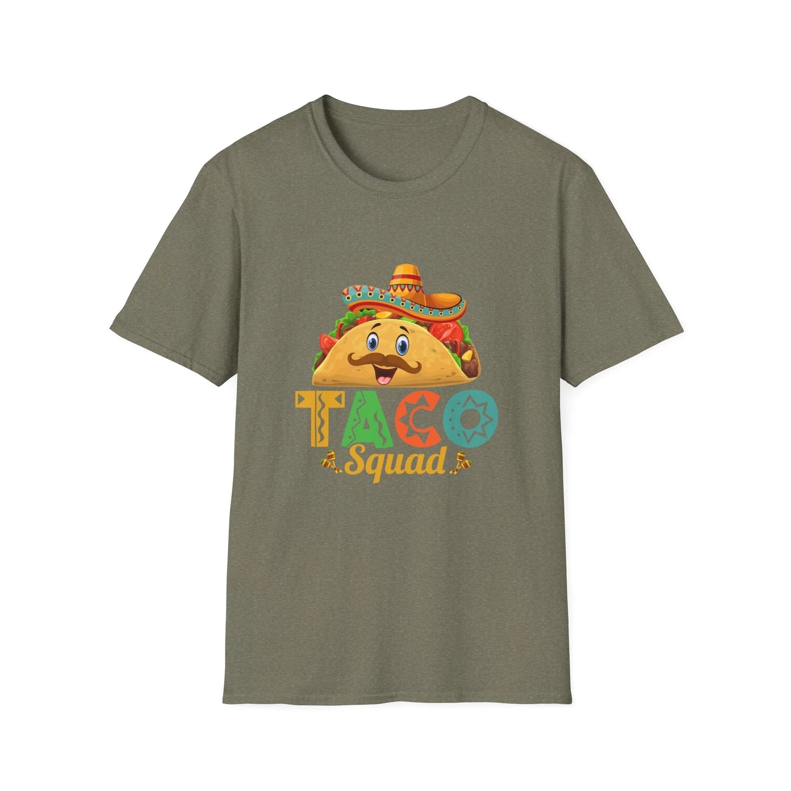Taco Squad Shirt Mexican Family Fiesta Mexican Famous Food Taco Lovers