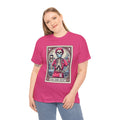Skeleton Nurse Tarot Card T-Shirt - Wearable Fun for Surprise Comedy Moments