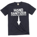 Men's funny adult humor T-shirt hand sanitizer offensive inappropriate tee
