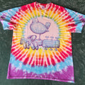Vintage 1999 Woodstock 99 Rome NY Tie Dye Concert Festival T-Shirt Large