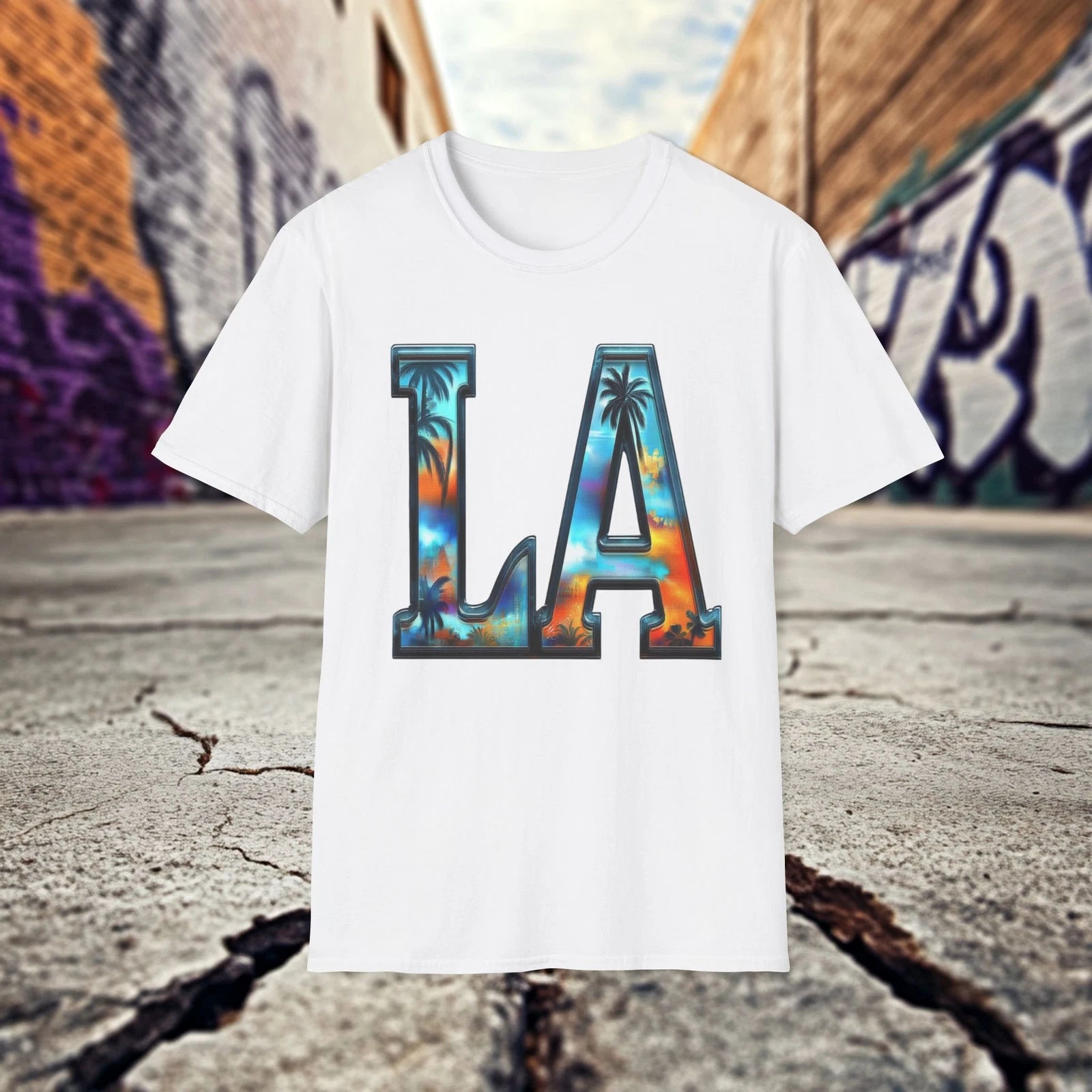 LA Sunset Vibe Unisex T-Shirt - Casual Summer Wear, Beach Day Outfit