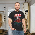 Neo Tokyo Anime Cyberpunk Graphic T-Shirt Red Jacket Sci-Fi Art Tee