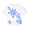 Oversized enochian alchemy magic angel heavenly cotton t-shirt