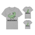 BIGGIESAURUS MINISAURUS, Matching Family Dinosaur T-Shirt Dad Son Daughter Baby
