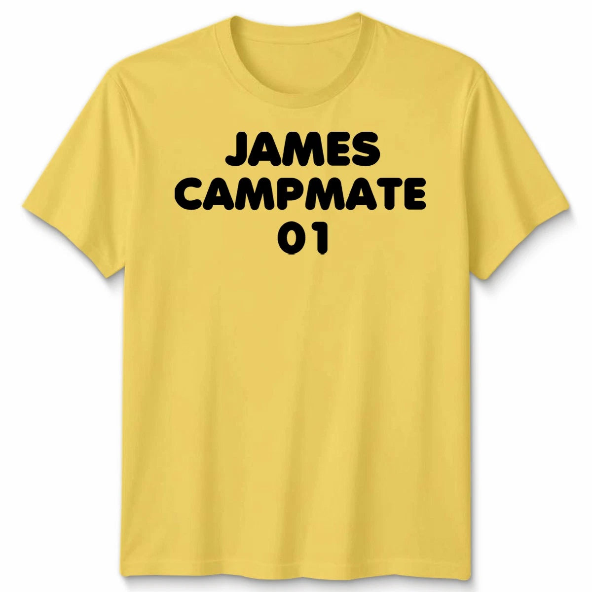 Personalised Jungle Campmate Unisex T Shirt Custom Name Number Graphic Tee