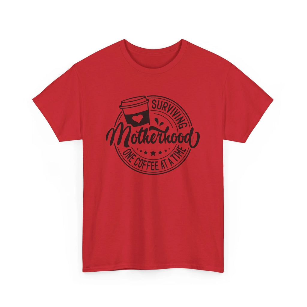 Coffee Makes Me Happy T-Shirt | Surviving Motherhood One Coffee At a Time