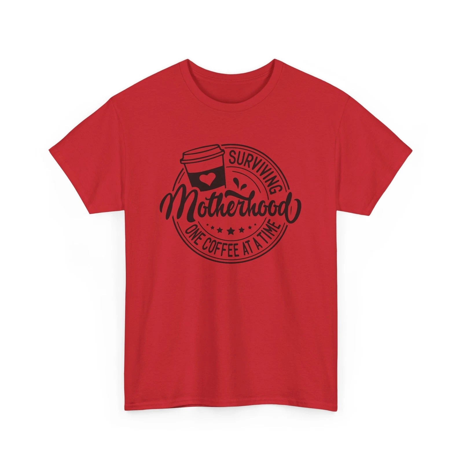 Coffee Makes Me Happy T-Shirt | Surviving Motherhood One Coffee At a Time