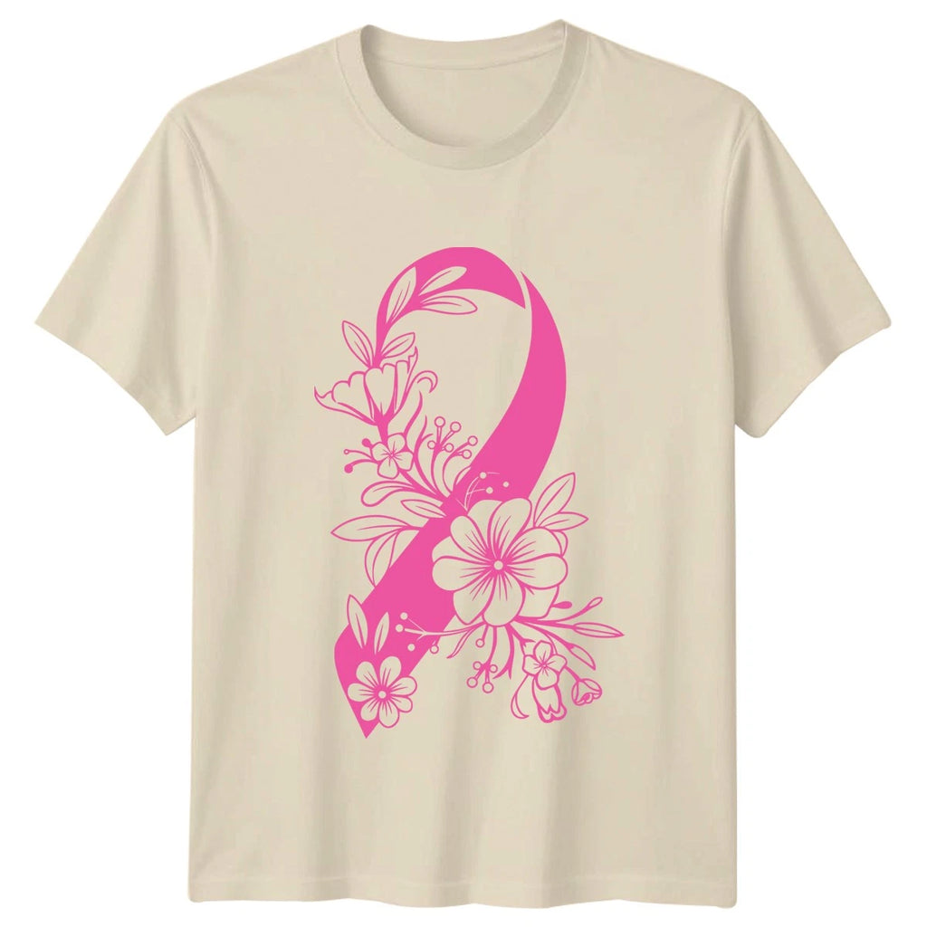 Minimalist Flower Abstract Art Adult T-Shirt Minimalist Line Art Birthday Gift