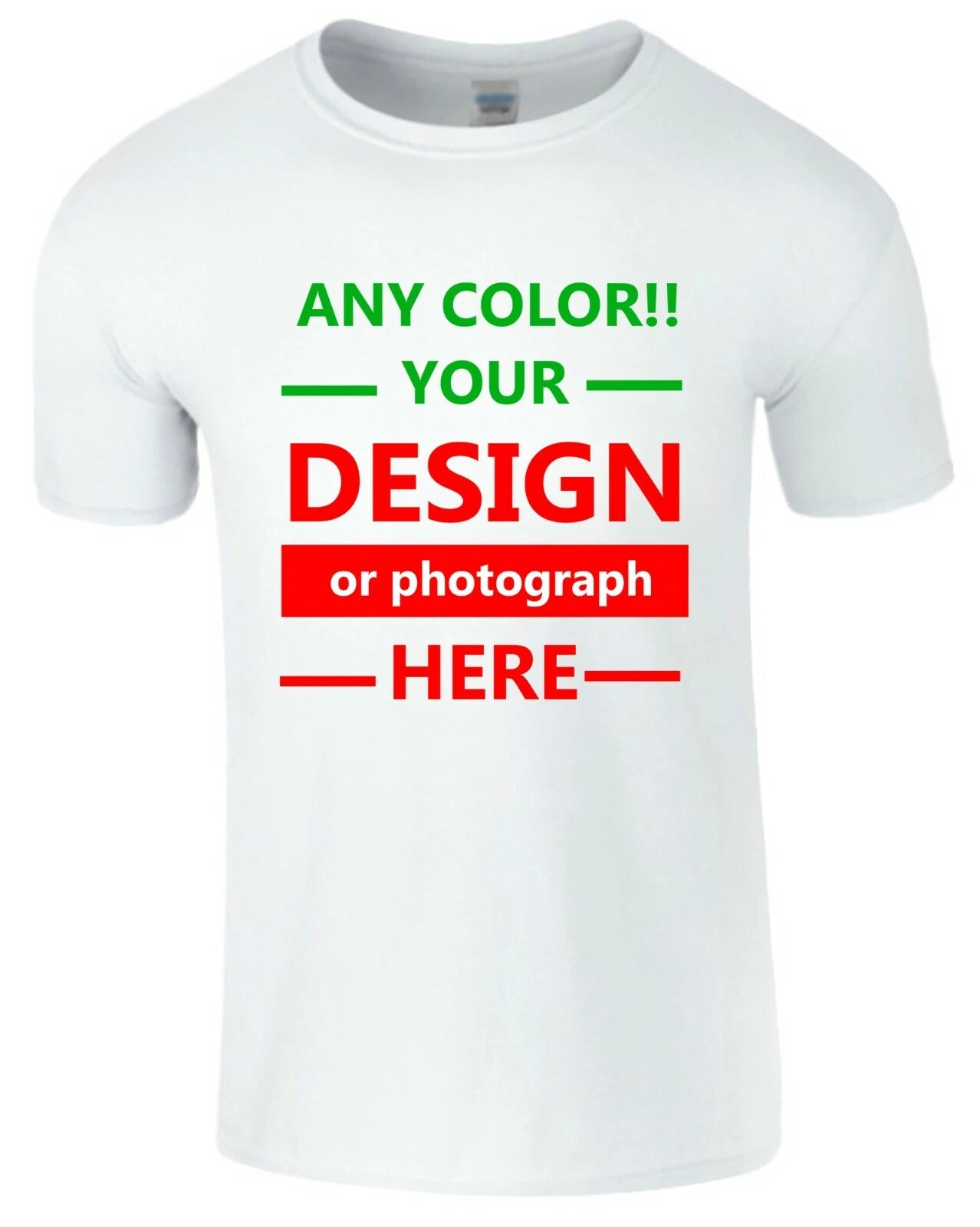 Personalized Custom Print Your Logo Photo On T Shirt As Photo Custom Made Shirt