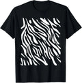Funny Zebra Print Zebra Pattern Graphic Costume Kids Women T-Shirt
