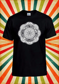 Mandala Flower Henna Art Drawing Cool Men Women Unisex Baseball T Shirt Top 2830