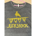 JUNKSTOCK Omaha Graphic Shirt 2XL Charcoal Gray Heather Tee Nebraska Boho Indie