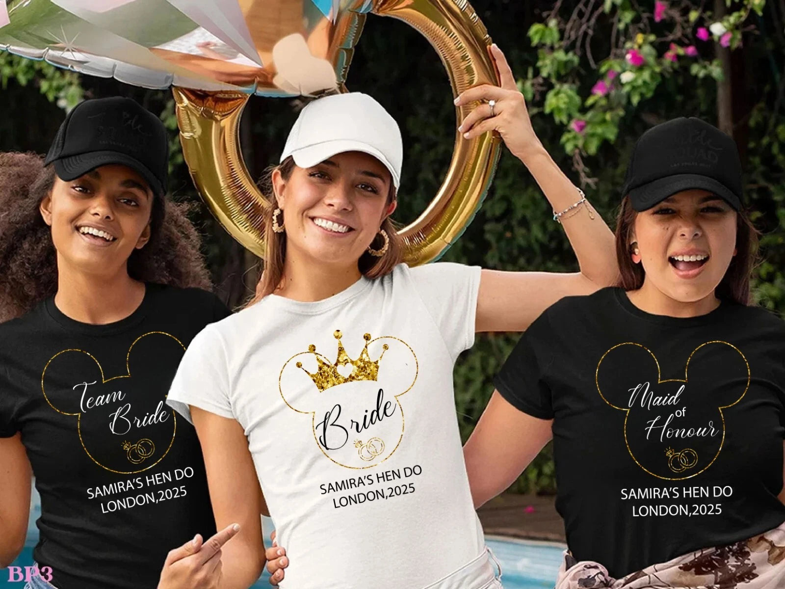 Personalised Hen Party Shirts,Team Bachelorette Party Shirt, Happy Team 2