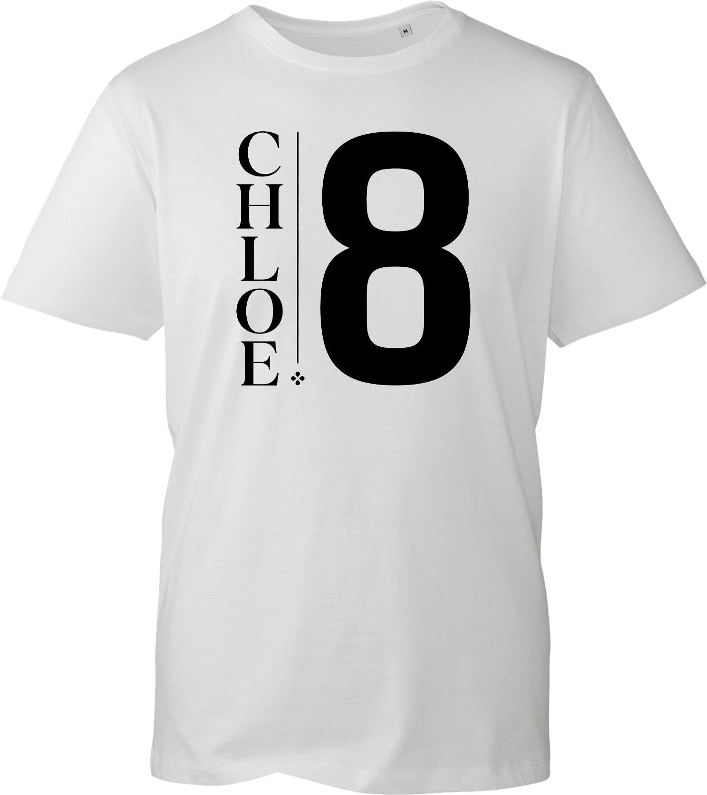 Personalised Birthday Number T Shirt Custom Name Age Varsity Sport Girls Top