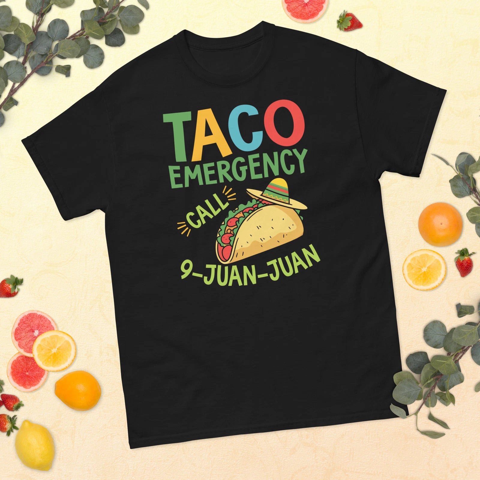 Taco Emergency Cinco de Mayo Celebration Mexican Fiesta Graphic classic tee