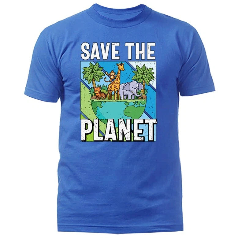 Earth Day Save The Earth Planet T-shirt