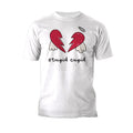 UA Anti Valentine Stupid Cupid Broken Heart Wings Men's T-shirt Funny Gifts
