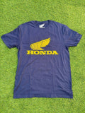 Official Honda logo Wing Navy T-Shirt Sizes S/M/L/XL/XXL/XXXL BNWOT