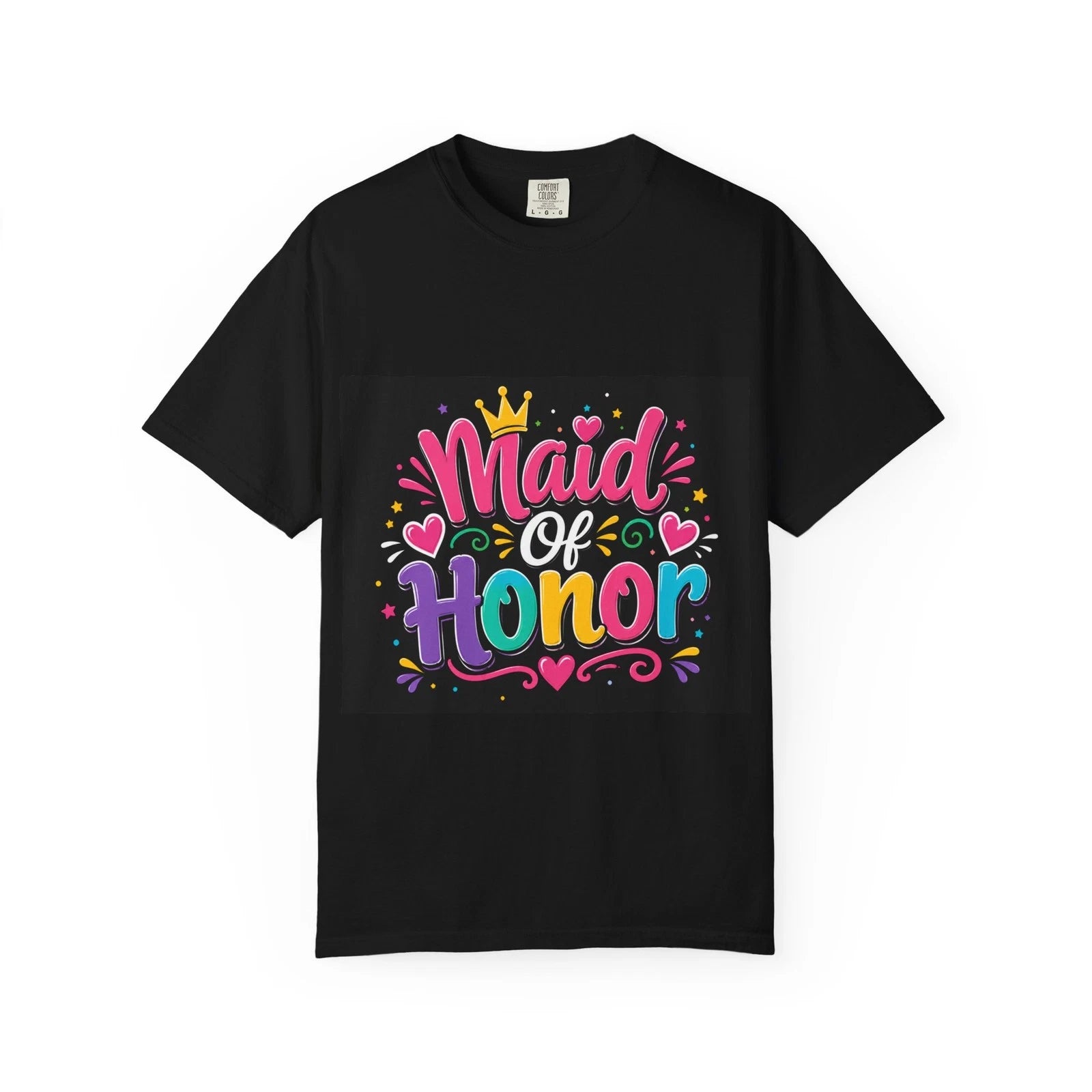 Maid of Honor T-Shirt | Bridal Party Tee, Bachelorette Shirt