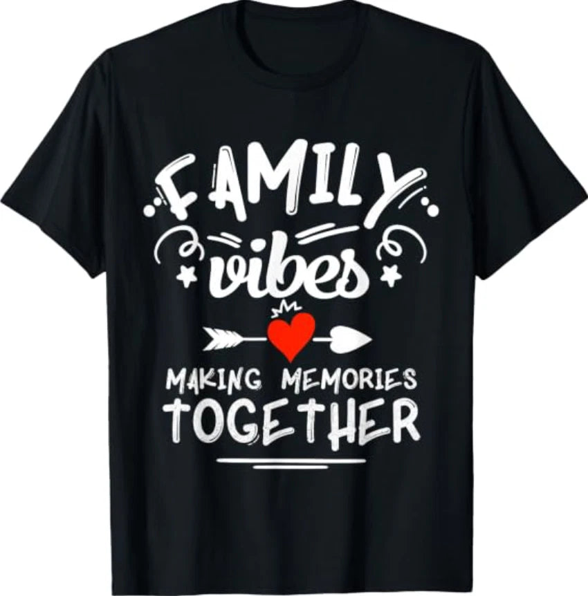 Family Vibes Making Memories Family Reunion Matching T-Shirt