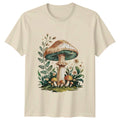 Evil Eye Mushroom T-Shirt Mycology Nature Gift For Him And Her