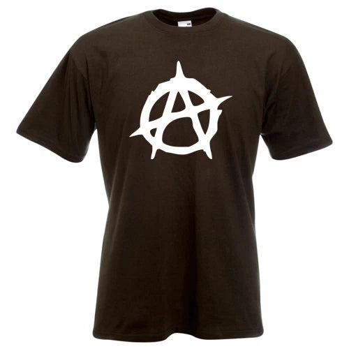ANARCHY t shirt chaos punk retro Sex Pistols tribute t-shirt anti establishment