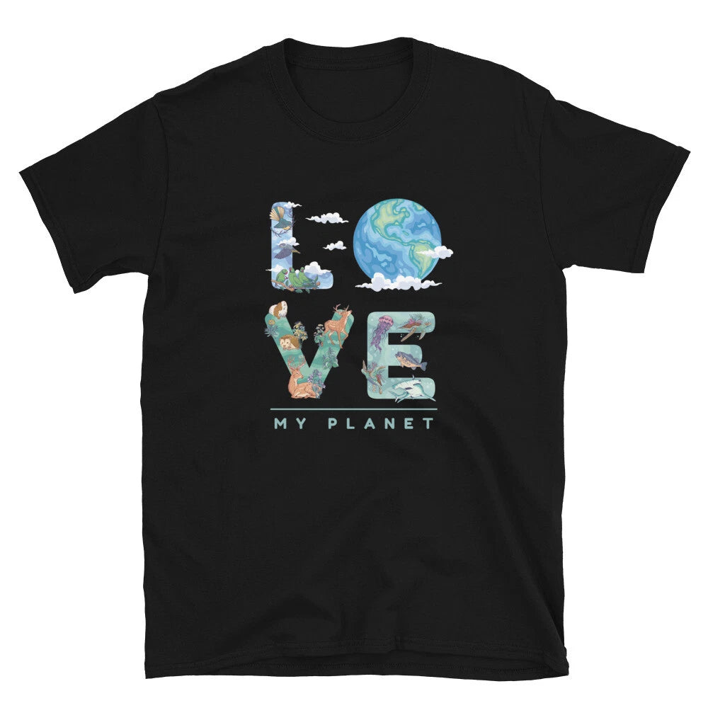 Love Earth Love Save Our Planet Classic Fit T-Shirt