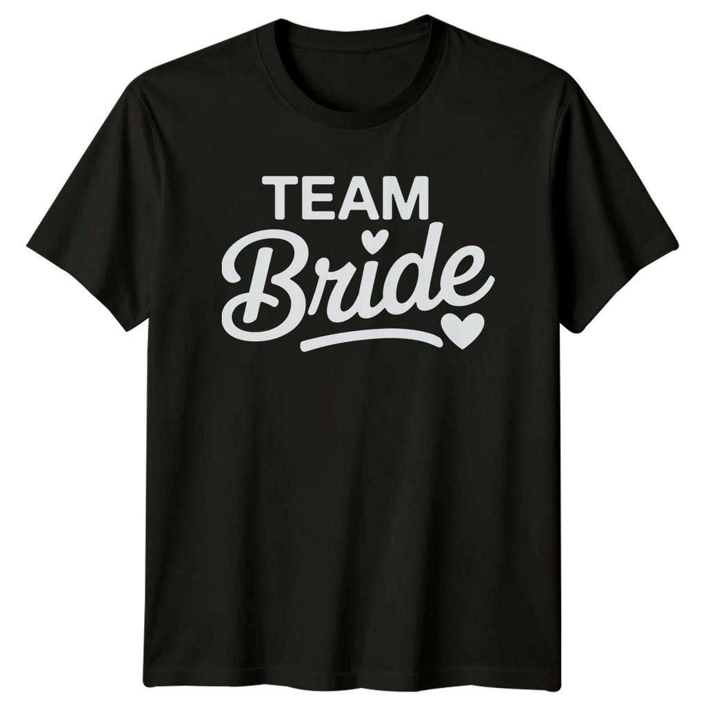 Team Bride Womens T-Shirt Bachelorette Party Wedding Wedding Gift For Her