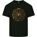 Spiritual Yoga Meditation Peace Mens Light Cotton T-Shirt